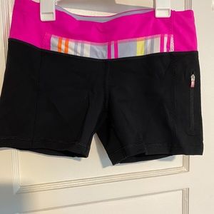 Lululemon biker type shorts